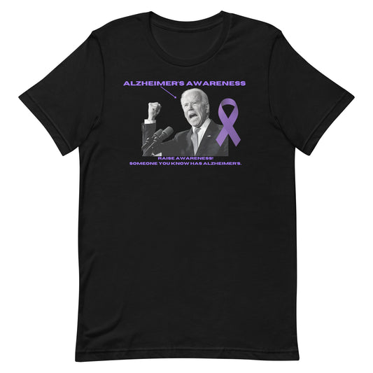 BIDEN ALZHEIMERS AWARENESS Unisex t-shirt